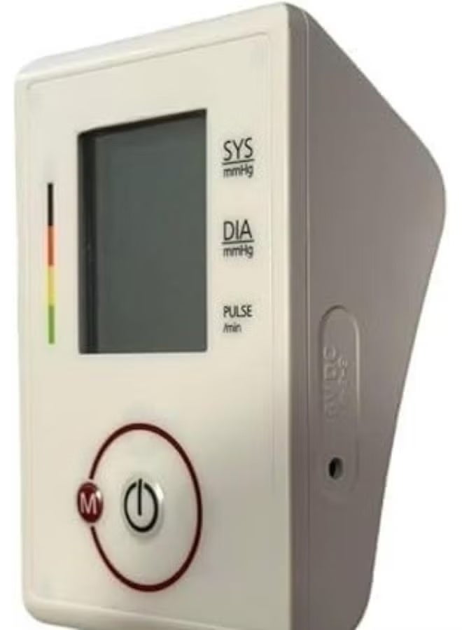 Digital Blood Pressure Monitor – Adjustable Strap, Large Screen, Memory Function, Accurate Home Health Monitor