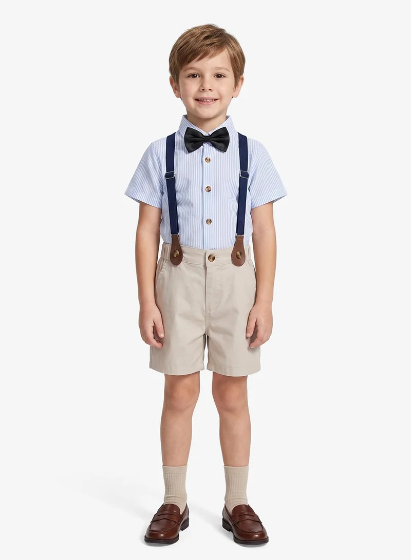 Pinata SHIRT,BOW,SHORT DRESSY SET