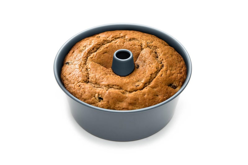 Fox Run Non-Stick Angel Food Cake Pan With Removable Bottom, 10 x 10 x 4.5 inches, Metallic - Image 1