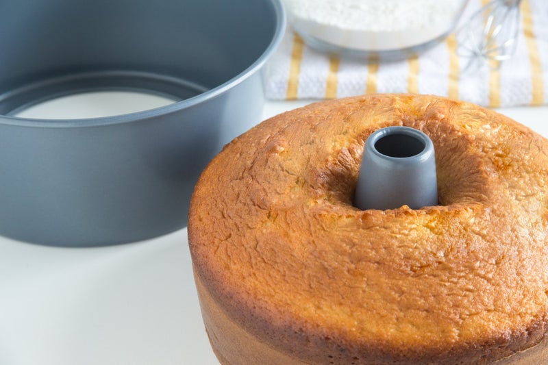 Fox Run Non-Stick Angel Food Cake Pan With Removable Bottom, 10 x 10 x 4.5 inches, Metallic - Image 5