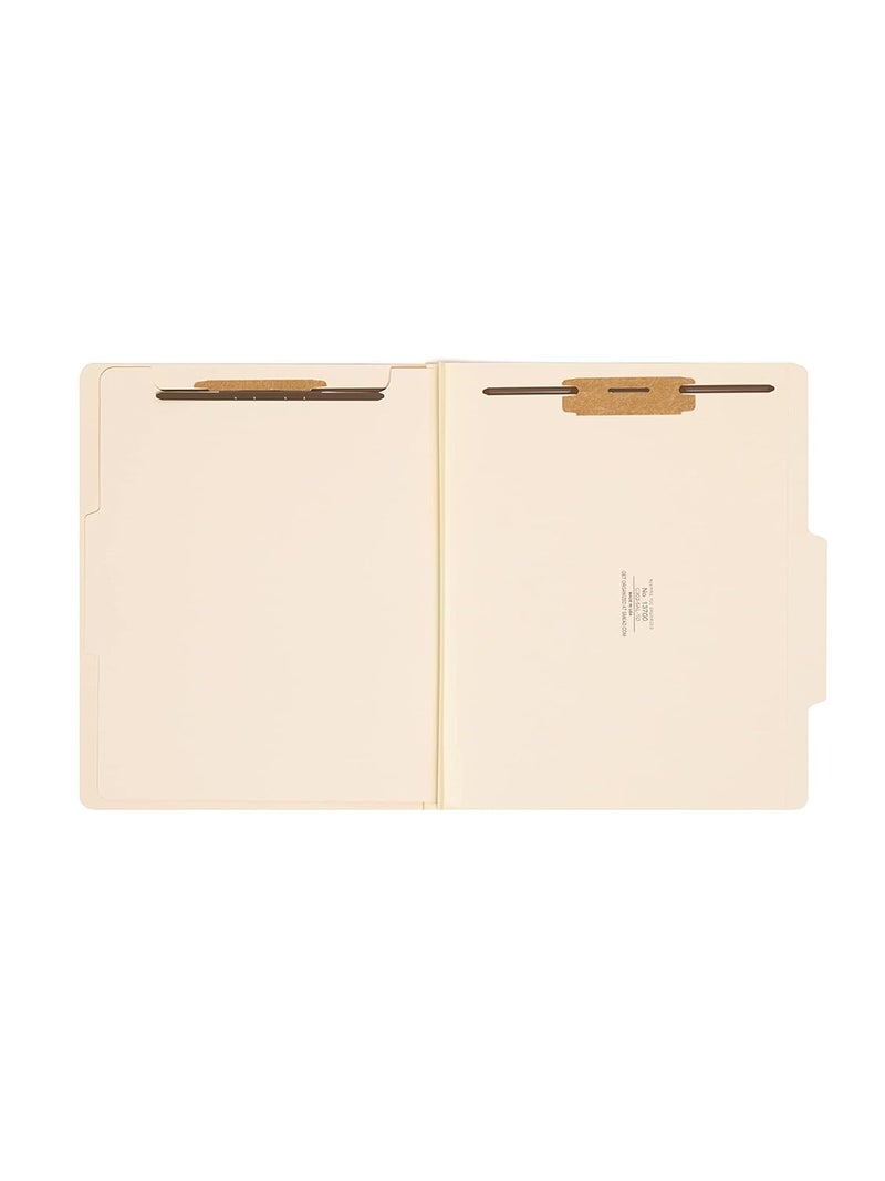 Smead Classification File Folder 1 Divider 2 Expansion 25Cut Tab Letter Size Manila 10 per Box 13700 - Image 1
