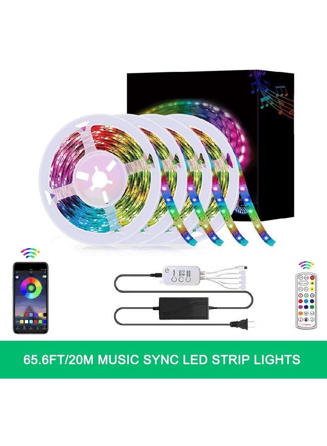 Loquat Set Of 4 Led Strip Lights Multicolour - Image 1