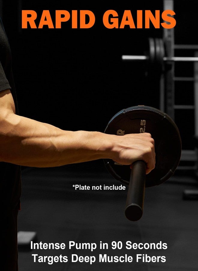 Fitarc جهاز تقوية الساعد من فيتارك، جهاز تمرين الساعد، قضيب المعصم، جهاز تقوية الساعد، بكرة المعصم، تدوير المعصم، القرص غير متضمن - Image 3