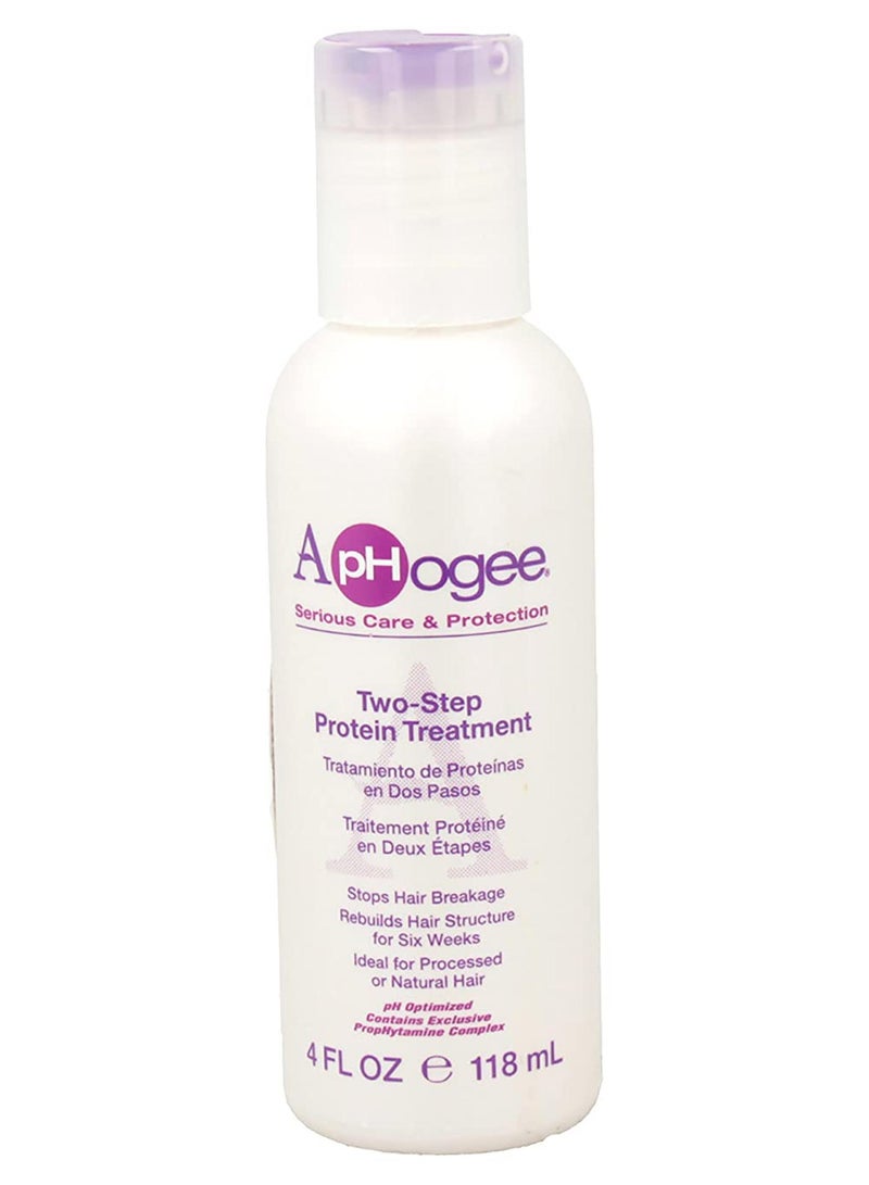 علاج البروتين ذو الخطوتين من أفوجي للشعر التالف 4 أونصة سائلة