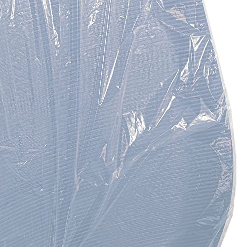 JMU 225 Pcs Dental Half Chair Cover, 24" x 27.5" Disposable Clear Plastic Sleeve Protector - Image 2