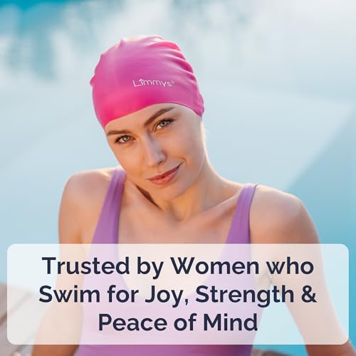Limmys Premium Swim Cap for Adults – Soft Silicone Swimming Cap for Women & Men – Comfortable, Streamlined Fit, Chlorine Resistant & Hypoallergenic – Trusted by Swimmers Worldwide - Image 2