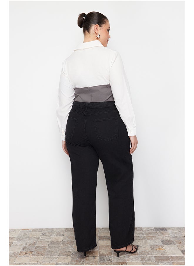 trendyol - Wide Leg Plus Size Jeans - Image 1