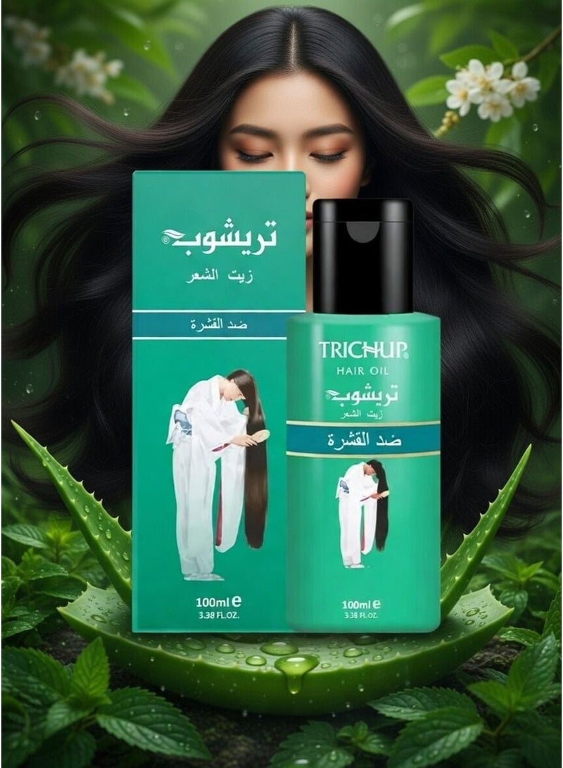 Trichup Herbal Hair Oil Anti - Dandruff 100ml - Image 3