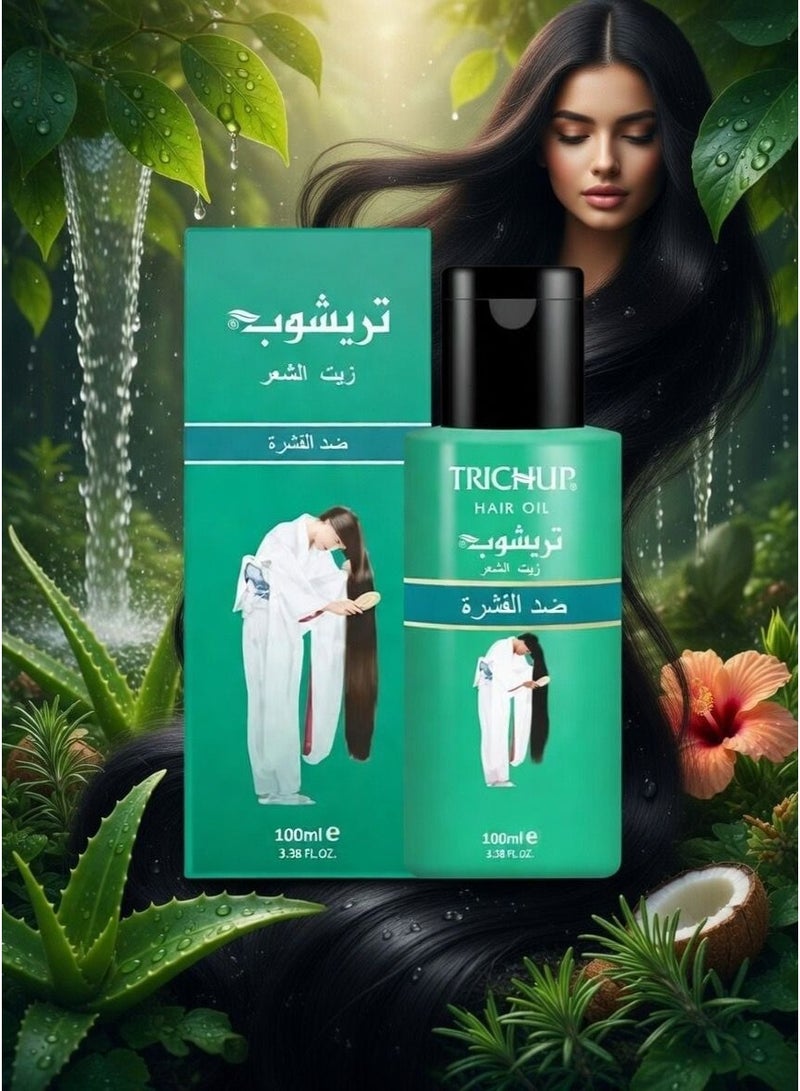 Trichup Herbal Hair Oil Anti - Dandruff 100ml - Image 2