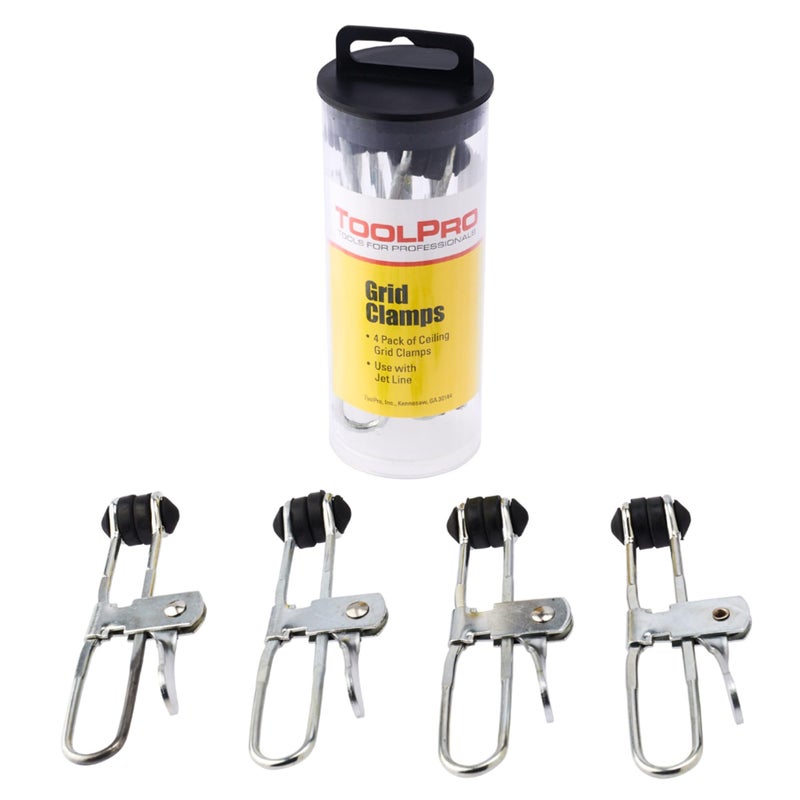 ToolPro Lever Action Grid Clamps 4 pack