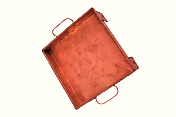 Shrinika Pure Copper Hawan Kund for Pooja Purpose Indian Cultural Religious Item Best for Home Office Copper Brown Size 12 inch - Image 4