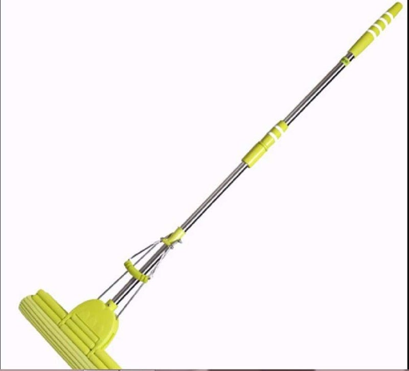 N M Z PVA Sponge Head, Sturdy Fiber Double Roll Commercial Water Absorption Telescopic Fast Mop (Multicolour, 88 x 27 x 6 cm) - Image 3