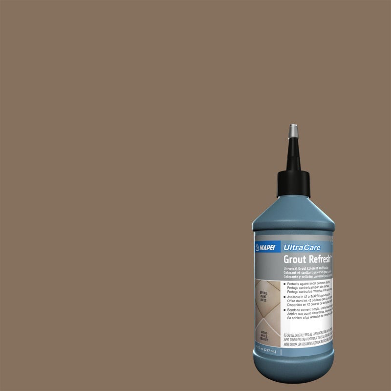 مابي MAPEI UltraCare Grout Refresh، مُلوِّن ومُغلِّف شامل للجص، عبوة 8 أونصة - ترميم وحماية سهلة للجص، 5042 موكا - Image 5