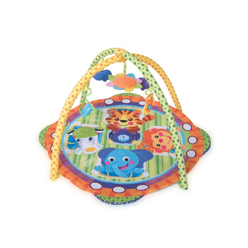 مشاية حيوانات الغابة 93x93 سم مع الألعاب - 1030028