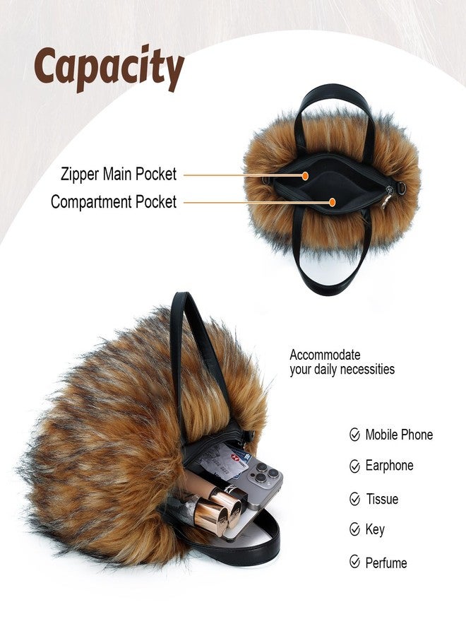 Lanpet Faux Fur Handbag for Women - Image 4