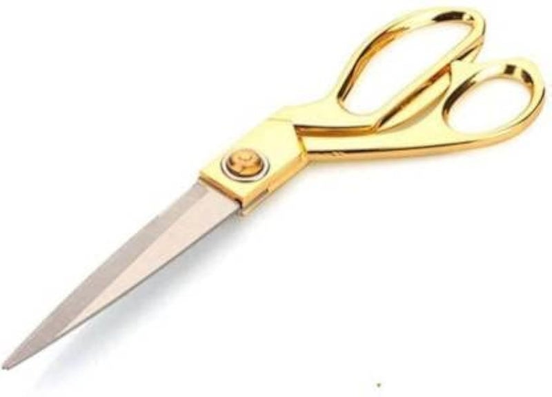 Dinojames Multipurpose 9.5 inch Large Stainless Steel Scissor Golden Pack of 1 - Image 3