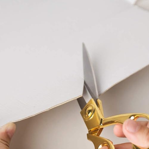 Dinojames Multipurpose 9.5 inch Large Stainless Steel Scissor Golden Pack of 1 - Image 5