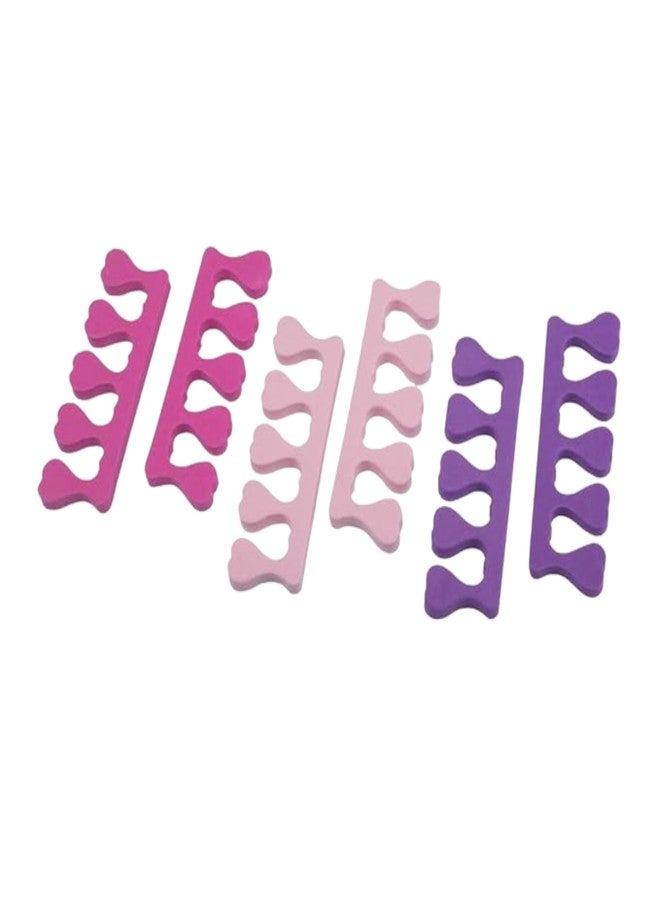 FOLELLO Nail Separators Sponges | Pedicure Toe Separator for Women | Nail Protector Set for Feet (50 X 2 pcs) - Image 1