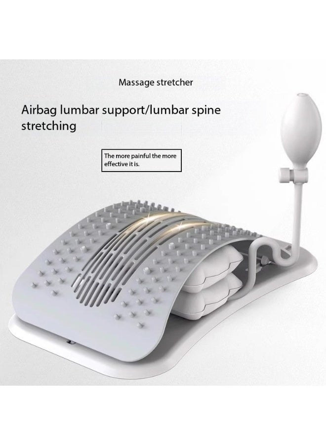 Sisily Lumbar Back Massager, Back Stretching and Massaging Tool, Back Opener, Yoga Spinal Correction Humpback Exerciser - Image 2