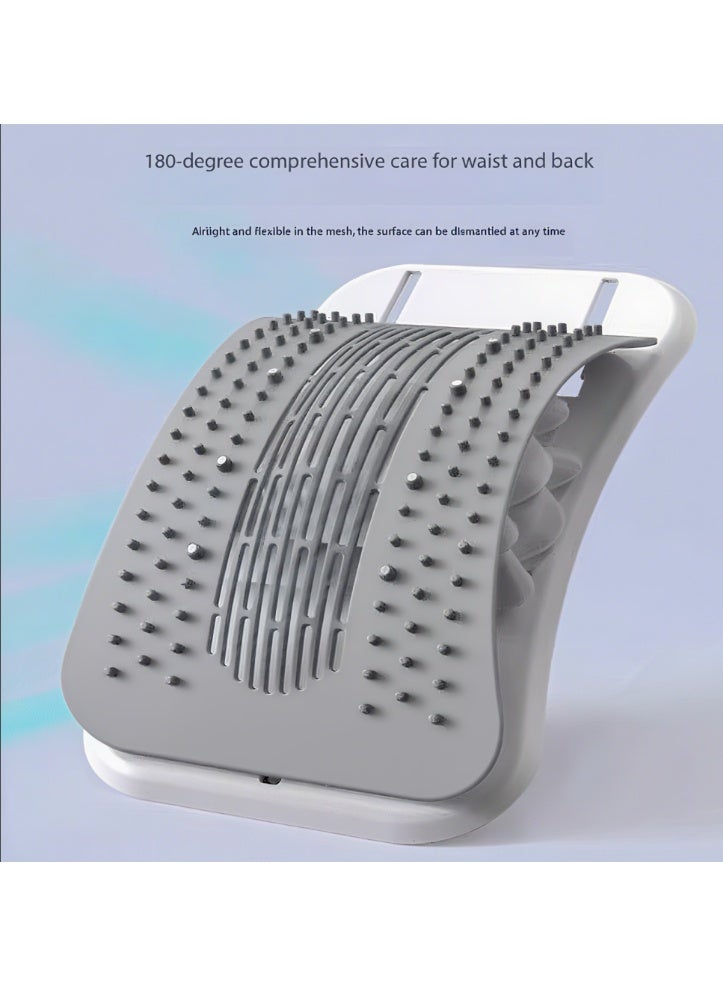 Sisily Lumbar Back Massager, Back Stretching and Massaging Tool, Back Opener, Yoga Spinal Correction Humpback Exerciser - Image 4