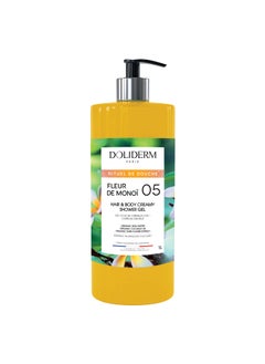 Doliderm Paris  Creamy Shower Gel 338 Fl Oz Mono Flower 