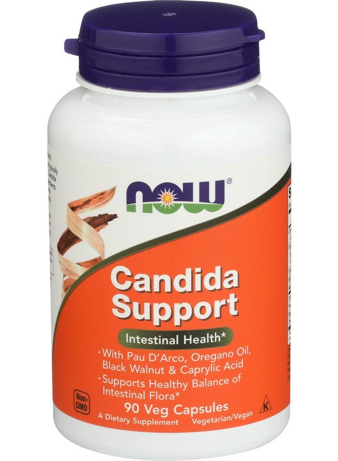 Now Candida Support, 90 Veg Capsules (Pack of 2) - Image 1