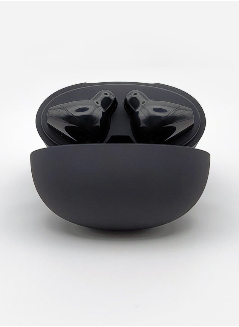 GRABIT - True Wireless Earbuds Mini Compact & Powerful bluetooth connectivity, rich stereo sound, and touch controls in a lightweight (3.4g) design. Enjoy 5 hours of playback with a battery icon display on iOS & Android devices. Compatible with iPhone, Samsung, OnePlus, Xiaomi, Huawei, HONOR, Google Pixel, iPads, and more, perfect for work, travel, and workouts. - Image 1