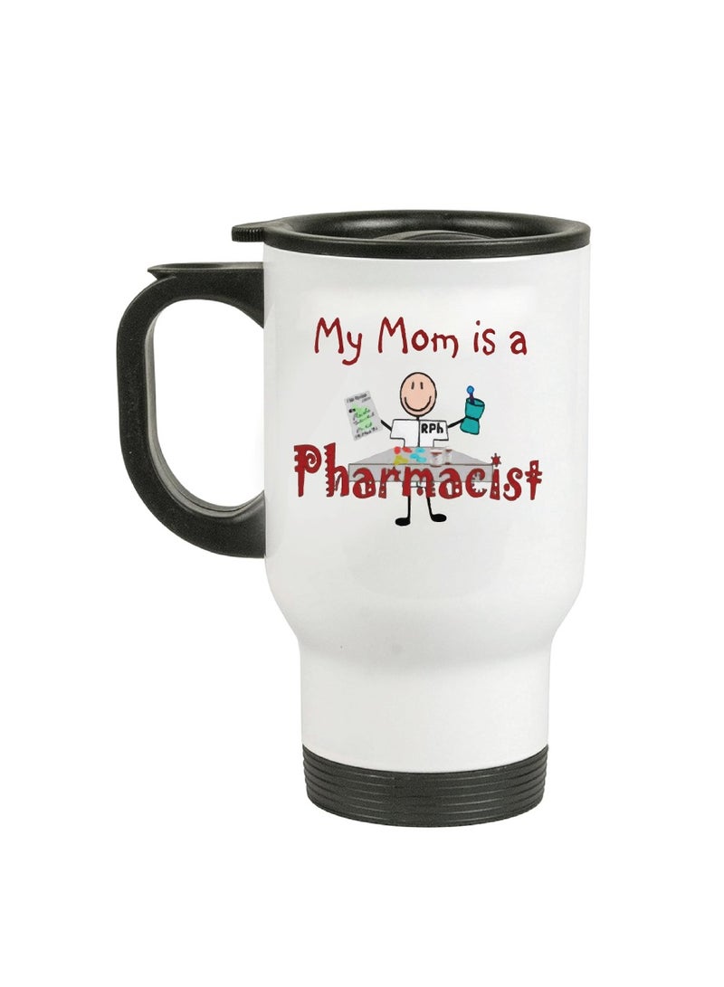 كوب السفر ليوم الصيدلي - كوب السفر لأساتذة الطب - هدية لطلاب الصيدلة - المعلمين - الامتنان للصيادلة - Image 1