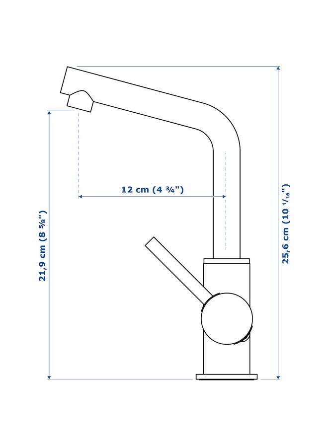 Wash-basin mixer tap, black  - Image 3