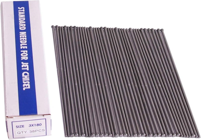 SWANSOFT Descaling Needles for Needle Scaler, 38 Pcs Replacement Needles Set, 7' Length - Image 2