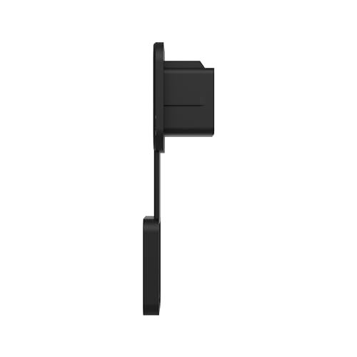 eVerHitch 2-inch Trailer Hitch Cover Plug Insert (Black Flag, Fits 2" Receiver) - Image 5