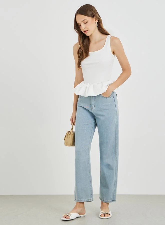 تايك تو توب كامي بدون أكمام بتصميم بالون