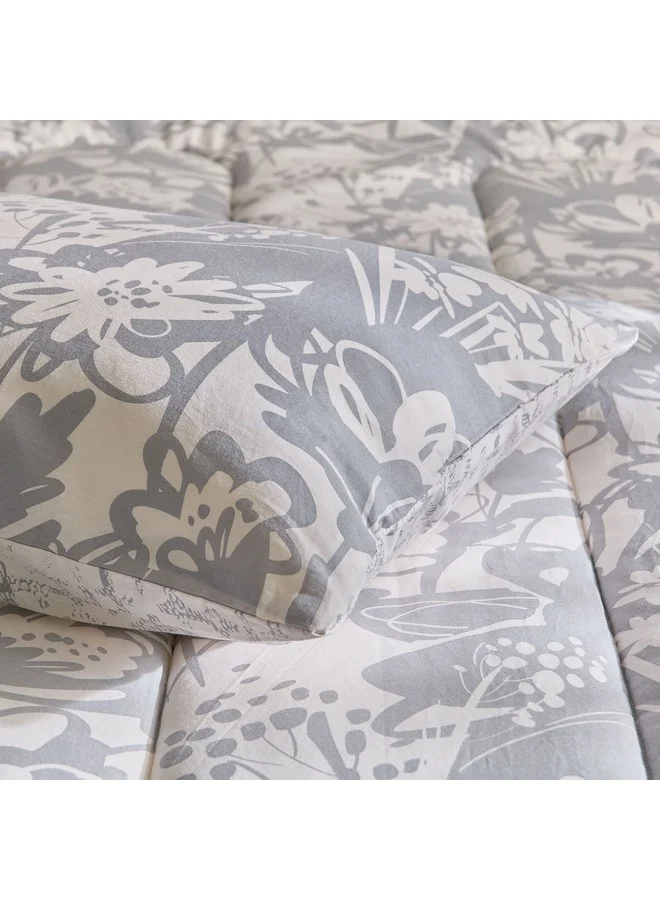 Home Box Aurora Heya 2-Piece Printed Cotton Single Comforter Set 220 x 135 cm