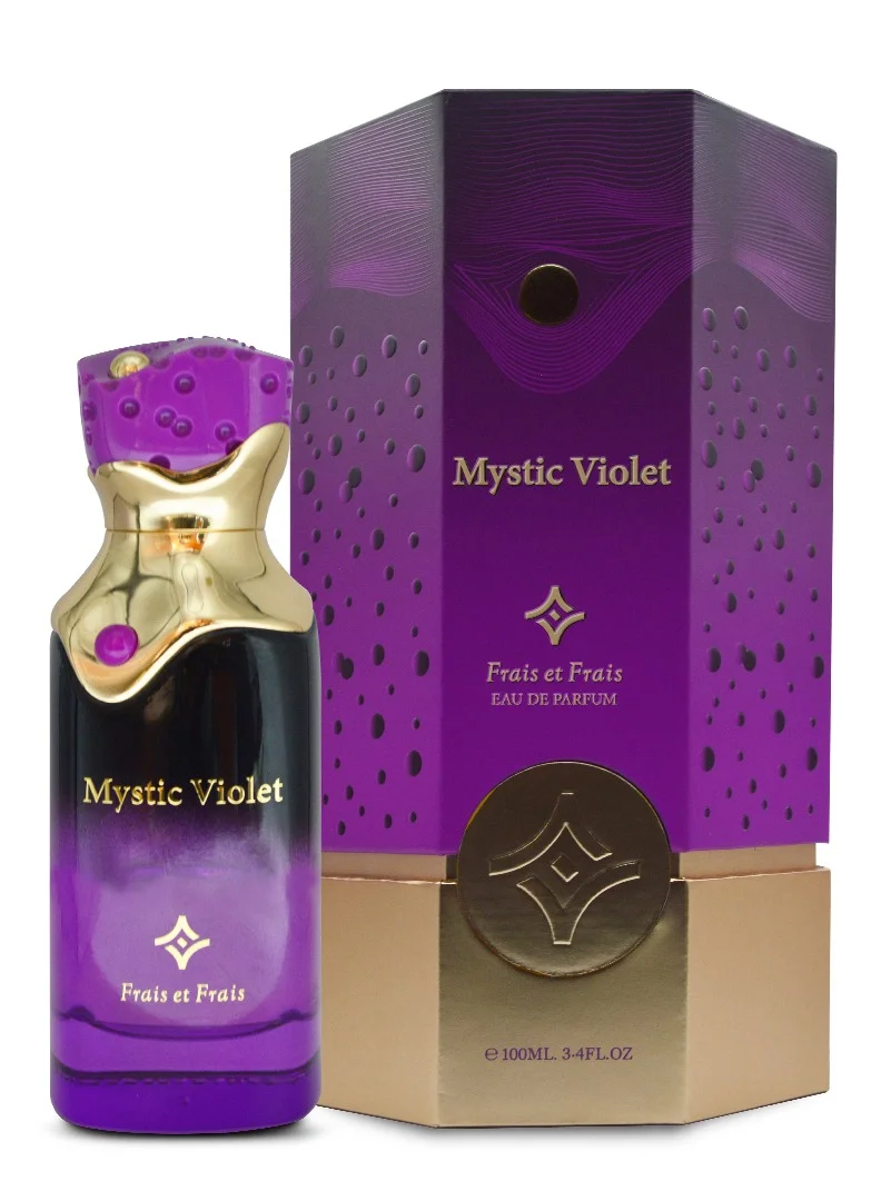Frais Et Frais Frais Et Frais Mystic Violet Perfume 100ML - Eau de Parfum - Women's Amber Woody Fragrance with Vanilla, Jasmine &amp; Sandalwood