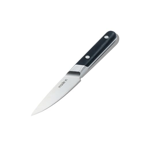 Made In Cookware  4 Paring Knife France  Full Tang With Truffle Black Handle