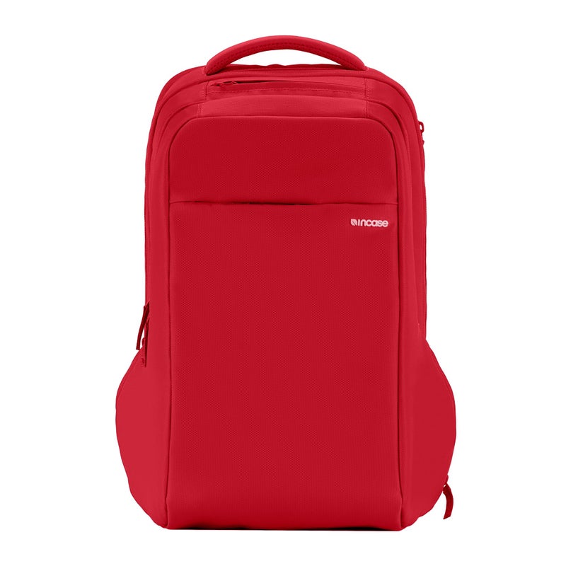 Incase ICON Backpack â€“ Large Tech Backpack for Business, School, Travel â€“ Laptop Bag with 8 Compartments, Fits 16 Inch Devices â€“ Dedicated Laptop, Tablet, Phone and Accessory Pockets - Signal Red - Image 1