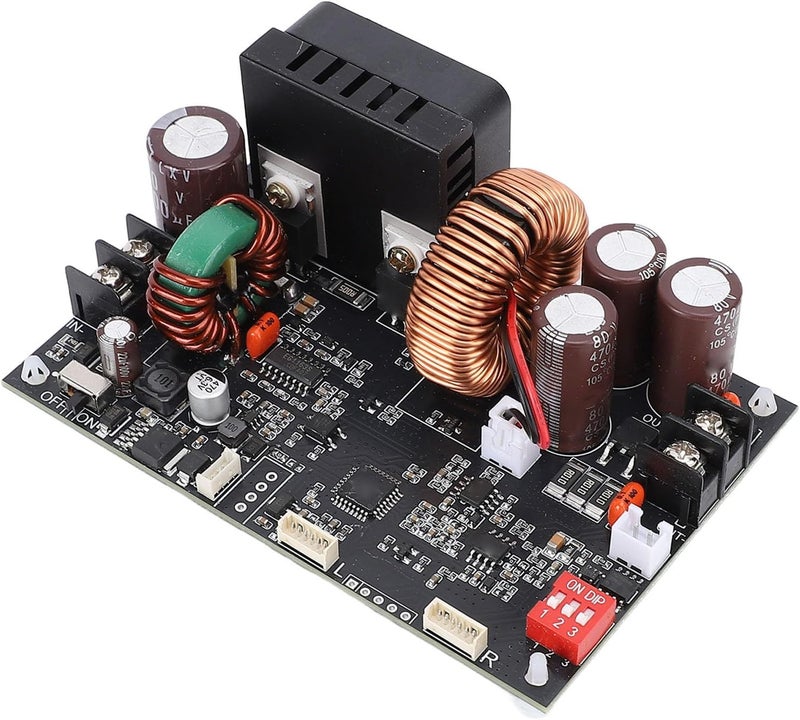 وحدة XY6020L - مصدر طاقة تيار مستمر قابل للتعديل باستخدام التحكم الرقمي (CNC) - 1200 واط 20 أمبير جهد وتيار ثابتان - خرج من 0.00 إلى 60.00 فولت مع شاشة LCD ملونة ومروحة تبريد يتم التحكم في درجة حرارتها - Image 3