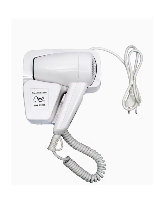 Arabest Wall Mounted Hair Dryer Installable Hair Dryer Professional Hair Dryer Suitable for Hotel Bathroom Home and Travel - Image 1