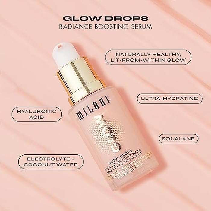 Milani Glow Drops Radiance Boosting Serum - (1.0 Fl.Oz.) - Image 4