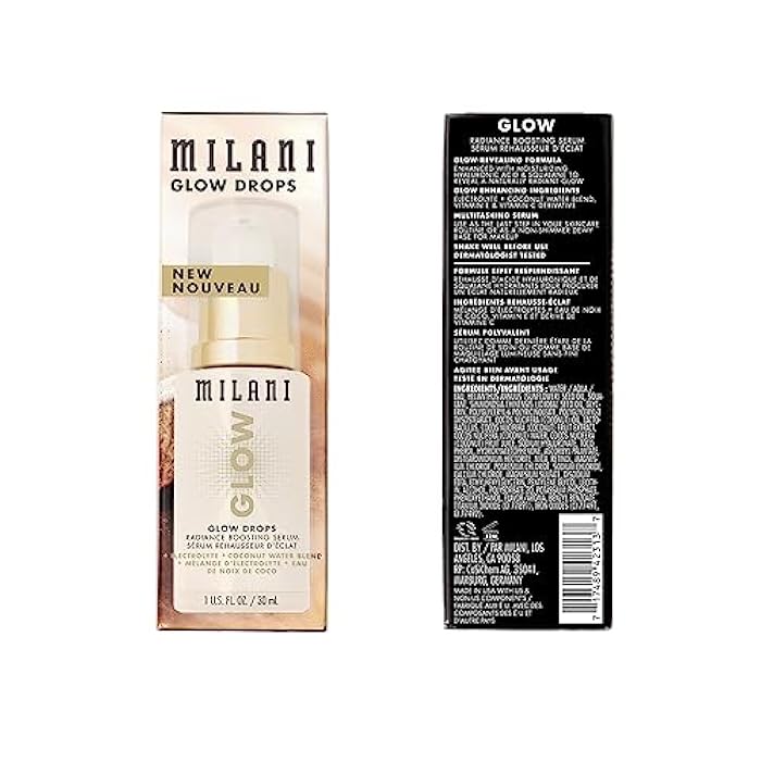 Milani Glow Drops Radiance Boosting Serum - (1.0 Fl.Oz.) - Image 2