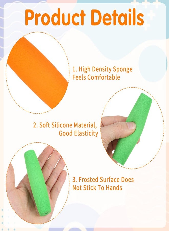 Thrymme 10Pcs Foam Grip Tubing, Adaptive Utensils for Elderly No-Cut Foam Grip Aid for Utensils Comfortable Padding for Disabled & Arthritic Hands, 3.5 Inch, Easy to Use - Image 3