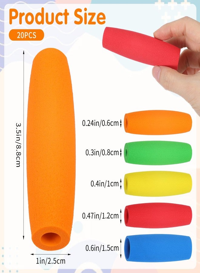 Thrymme 10Pcs Foam Grip Tubing, Adaptive Utensils for Elderly No-Cut Foam Grip Aid for Utensils Comfortable Padding for Disabled & Arthritic Hands, 3.5 Inch, Easy to Use - Image 2