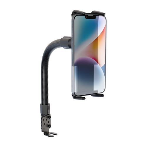 ARKON Mounts SlimGrip Ultra Car Seat Rail or Floor Phone Mount Durable Phone Holder Firm Flexible 18 Arm Compatible with iPhone Galaxy Google iPad mini More - Image 1