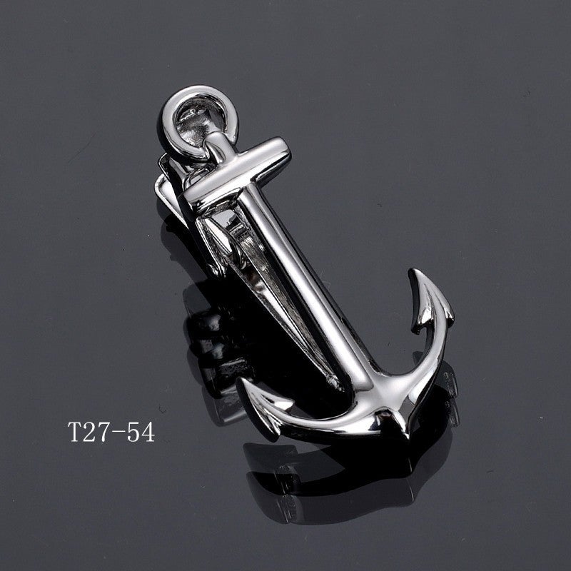 Boutique Fashion Personalized Clothing Accessories Men'S Suit Tie Clip Feather Animal Shape Creative Tie Clip Silver - Image 1