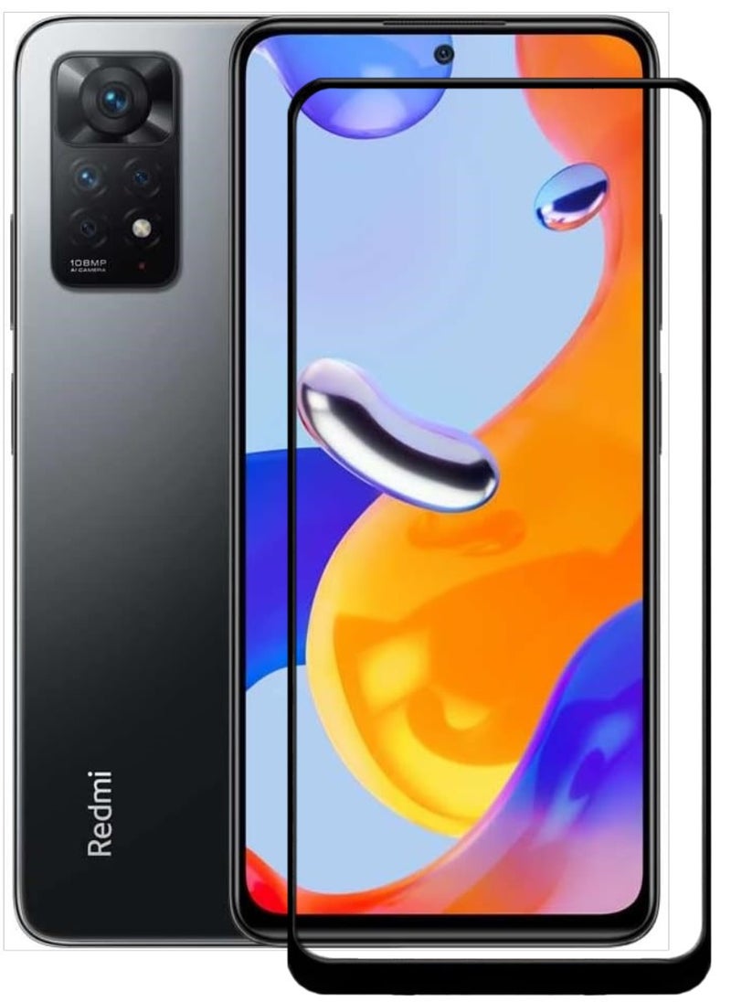 ACLIX Antistatic ESD Dustproof Premium Quality High Definition Tempered Glass Screen Protector Designed For Xiaomi Redmi Note 11 Pro - Image 1