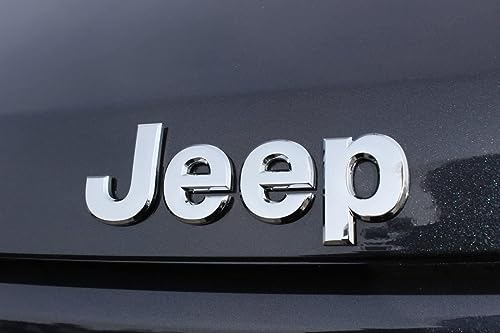 Mopar 2005-2016 Jeep Wrangler Compass Liberty Chrome Emblem Nameplate Badge Mopar OEM - Image 2