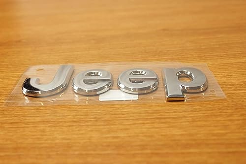 Mopar 2005-2016 Jeep Wrangler Compass Liberty Chrome Emblem Nameplate Badge Mopar OEM - Image 4