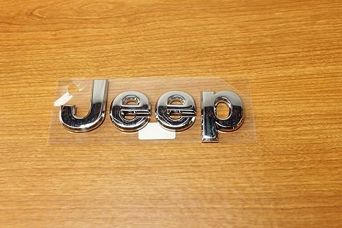 Mopar 2005-2016 Jeep Wrangler Compass Liberty Chrome Emblem Nameplate Badge Mopar OEM - Image 5