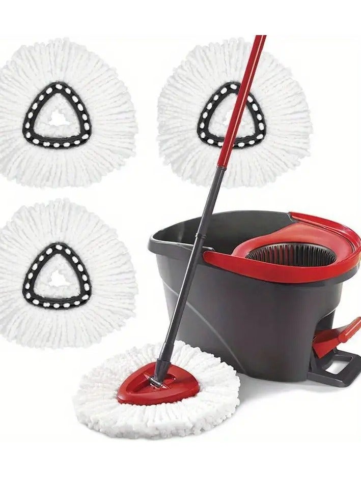 Vitacelli "Easy Wring & Clean Spin Mop & Bucket Set with Foot Pedal – 3-Piece Handle, 100% Microfiber Turbo Refill"  - Image 1