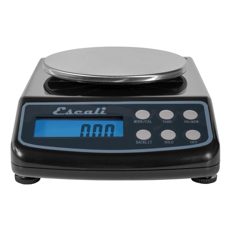 Escali Lab Weight Scale L Series, 8 x 5.75 x 2.5 in, Black - Image 2